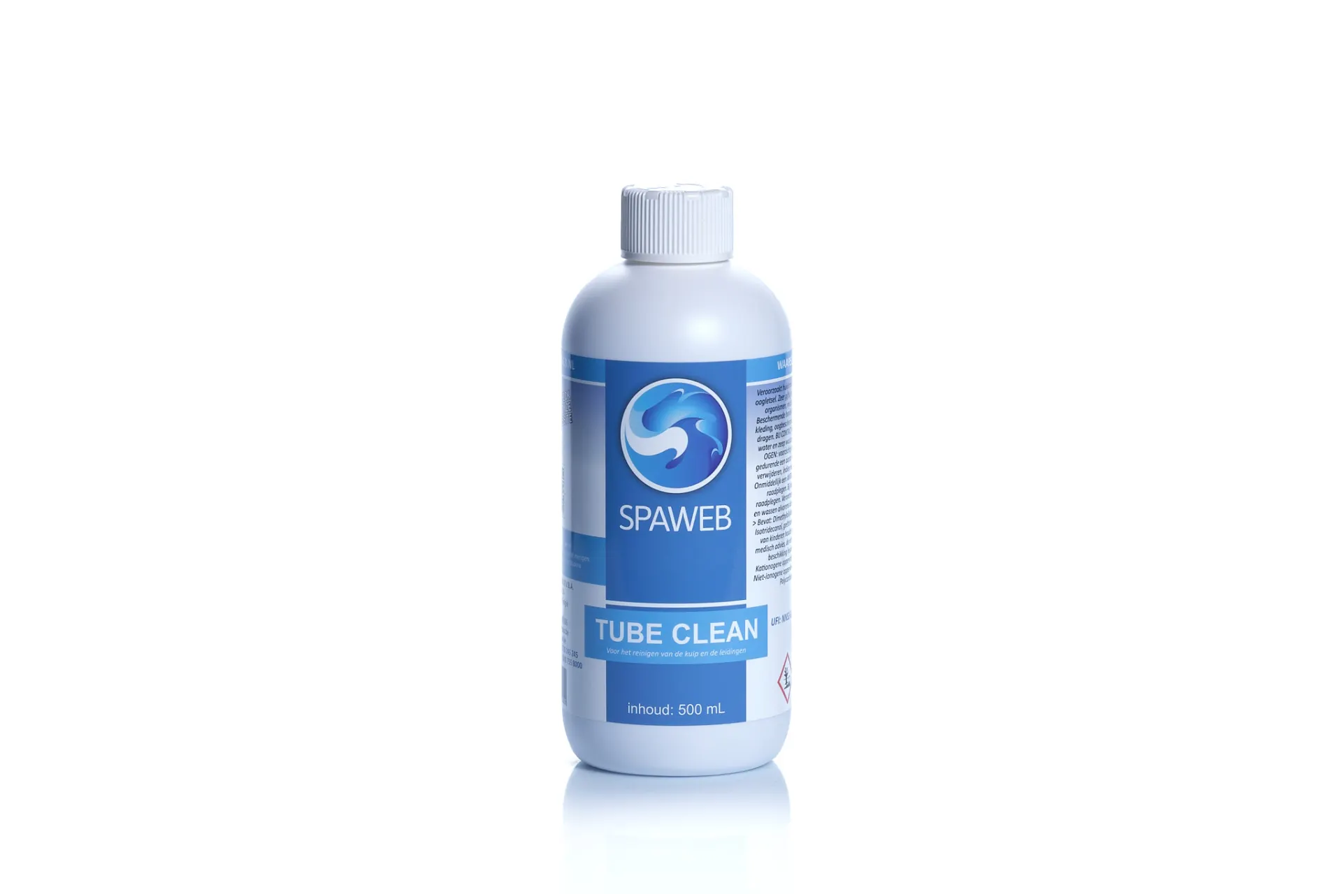 Spaweb tube clean