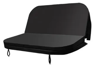 Cover zwart 220x220x12cm